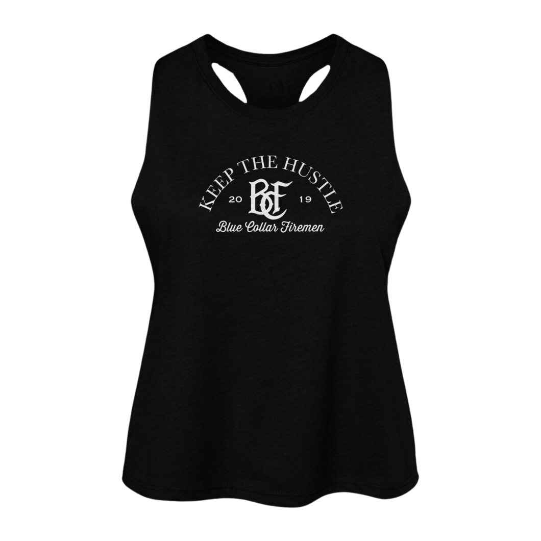 Keep The Hustle Womens Crop Tank