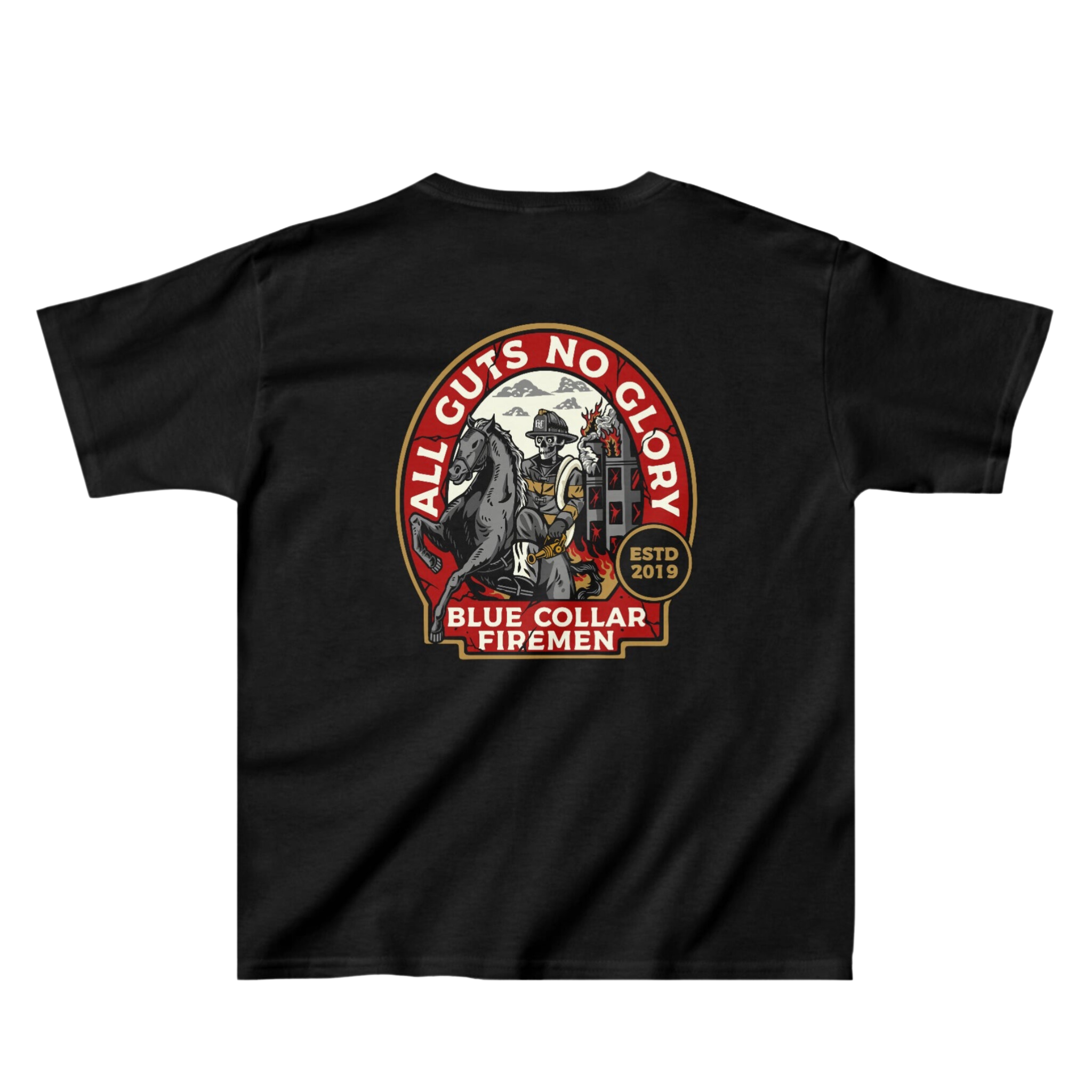 All Guts No Glory - Kids Tee – Blue Collar Firemen