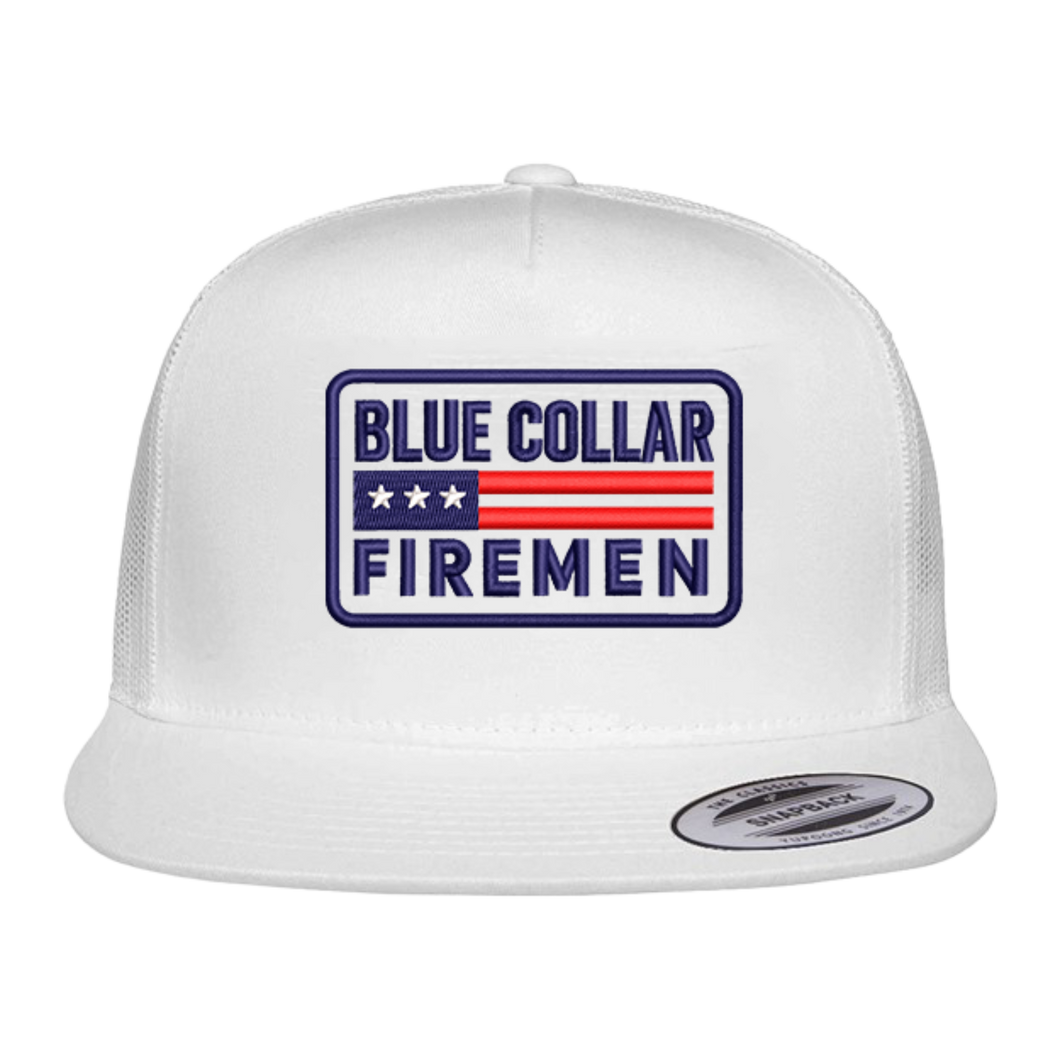 RWB Flat Brim Trucker