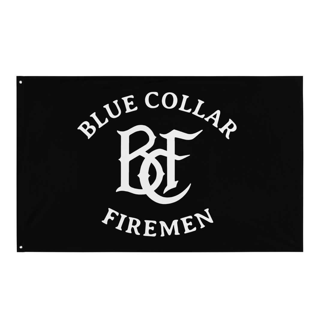 Blue Collar Firemen OG Flag